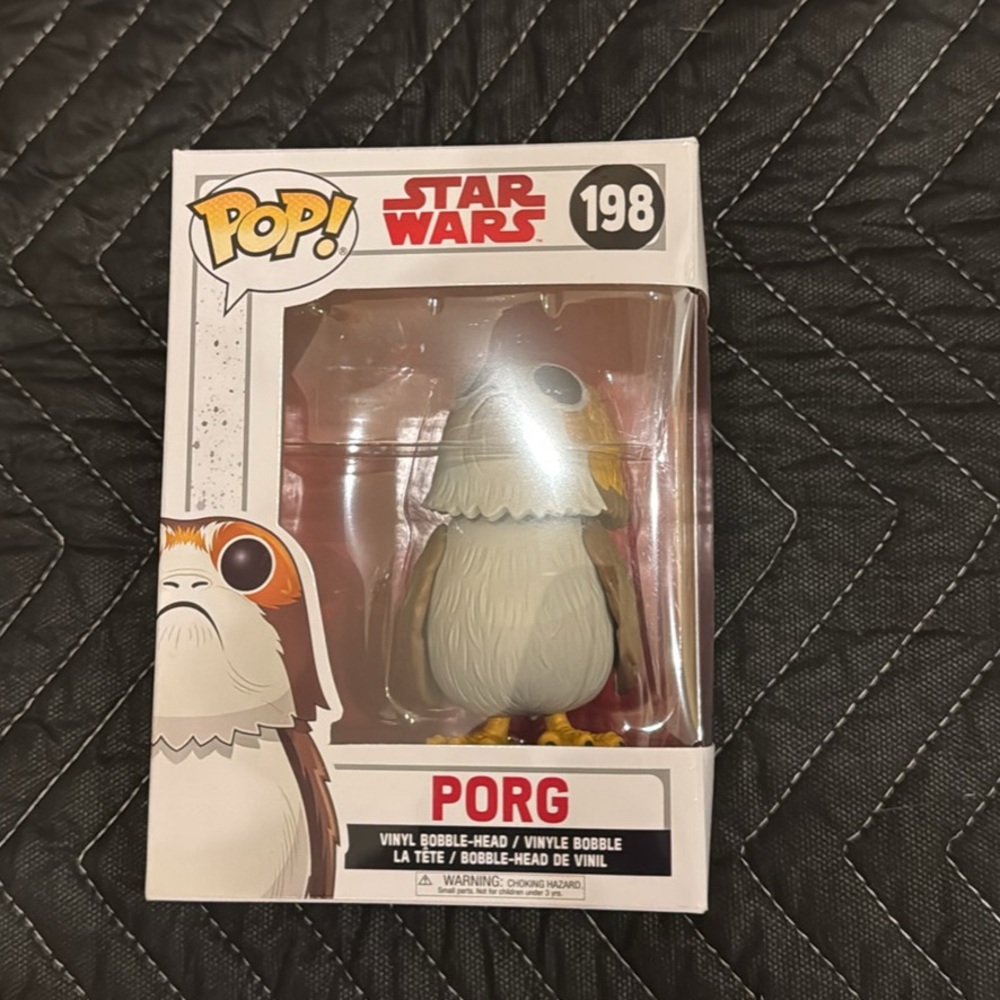 Funko Pop! Star Wars Porg #198 vinyl bobble-head figure